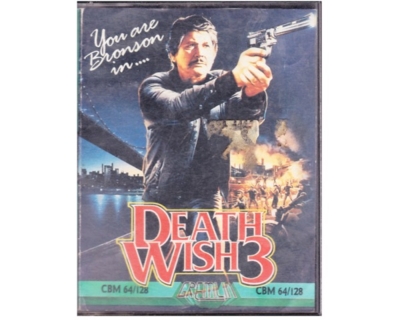 Death Wish 3 (bånd) u. manual (Commodore 64)