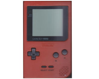 Game Boy Pocket (GBP) rød (skærm fejl)