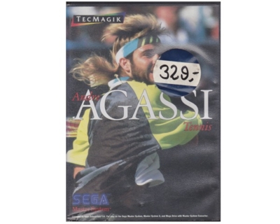 Andre Agassi Tennis m. kasse og manual (SMS)