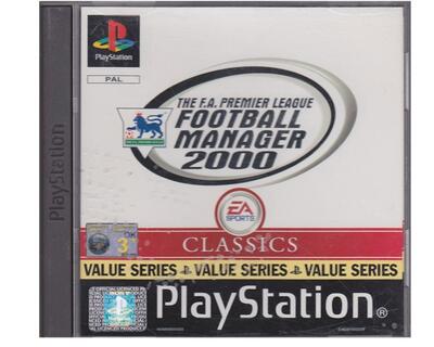 Football Manager 2000 (value series) (PS1)