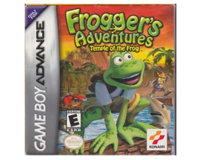 Frogger`s Adventures : Temple af the Frog m. kasse (GBA)