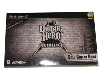 Guitar Hero : Metallica m. guitar (komplet) (PS2)