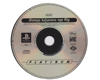 Disney's Kejserens Nye Flip kun cd (platinum) (PS1)
