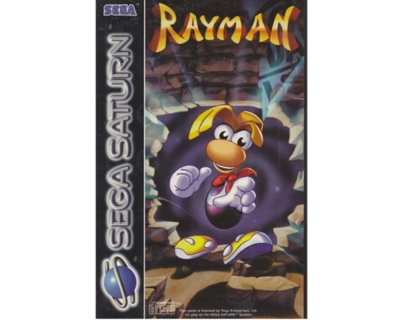 Rayman m. kasse og manual (Saturn)