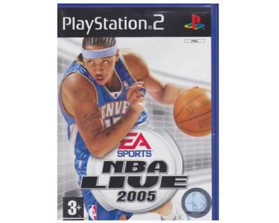 NBA live 2005 u. manual (PS2)