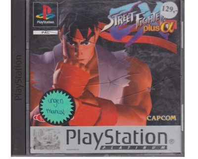 Street Fighter EX Plus a (platinum) u. manual (PS1)