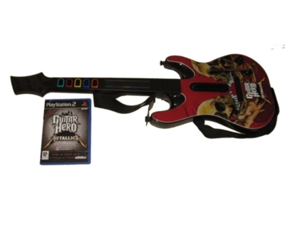 Guitar Hero : Metallica m. guitar (PS2)
