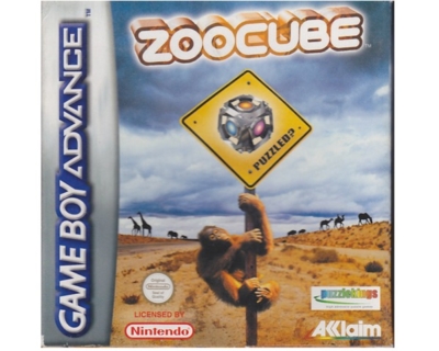 Zoocube m. kasse og manual  (GBA)