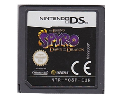 Spyro : Dawn of the Dragon u. kasse og manual (Nintendo DS)