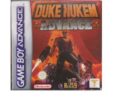 Duke Nukem Advance m. kasse og manual (GBA)