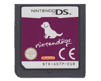 Nintendogs : Dalmation & Friends u. kasse og manual (Nintendo DS)