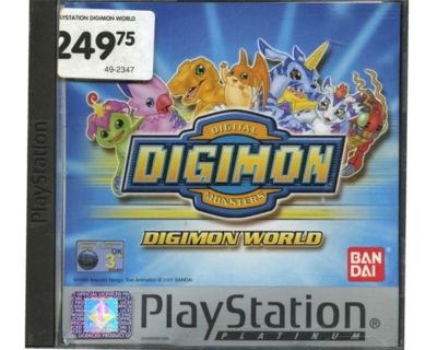 Digimon : Digimon World u. manual (platinum) (PS1)