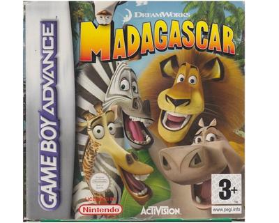 Madagascar m. kasse og manual (GBA)