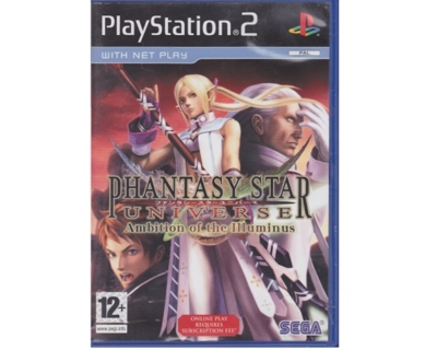 Phantasy Star Universe : Ambition of the Illuminus u. manual (PS2)
