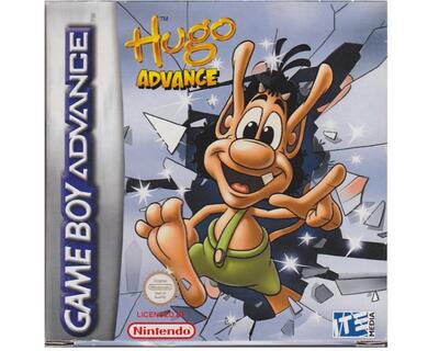 Hugo Advance m. kasse og manual (GBA)