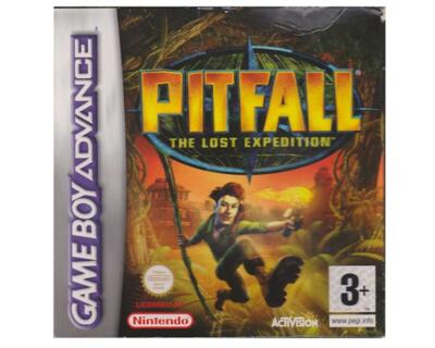 Pitfall : The Lost Expedition m. kasse og manual (GBA)