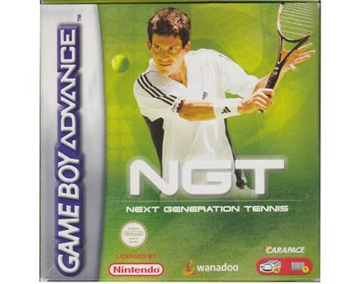 Next Generation Tennis m. kasse og manual (GBA)