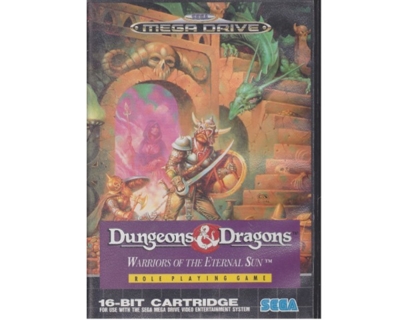 Dungeons & Dragons : Warriors of the Eternal Sun m. kasse og manual (SMD)