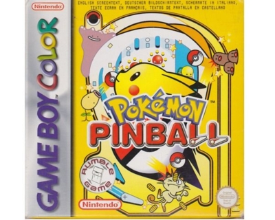 Pokemon Pinball (GBC) m. kasse og manual