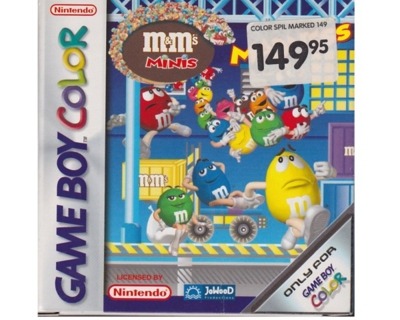 M & M Minis m. kasse og manual (GBC) 