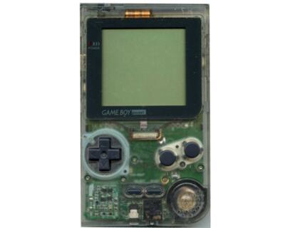 Game Boy Pocket (GBP) clear