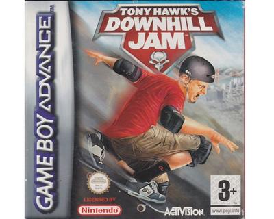 Tony Hawks : Downhill Jam m. kasse og manual  (GBA)