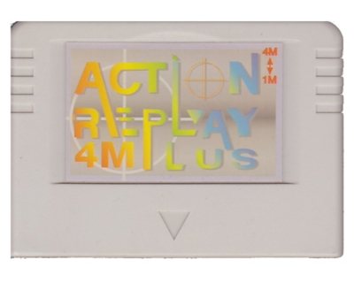 Action Replay 4M Plus m. 4 japanske spil (Saturn)