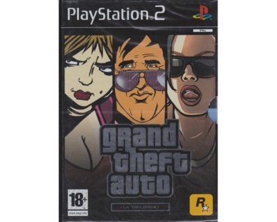 Grand Theft Auto : LA Trilogia (forseglet)  (PS2)