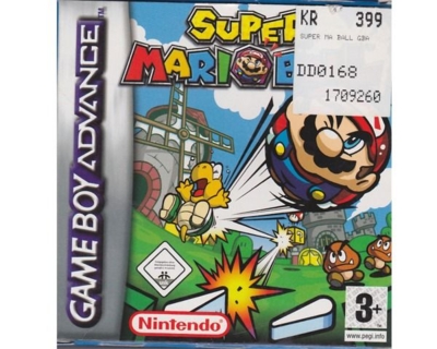 Super Mario Ball m. kasse og manual  (GBA)