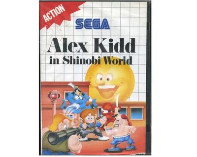 Alex Kidd in Shinobi World m. kasse (SMS)