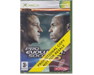 Pro Evolution Soccer 5 (promotional copy) (forseglet) (Xbox)