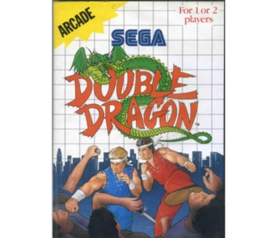 Double Dragon m. kasse og manual (dårlig stand) (SMS)