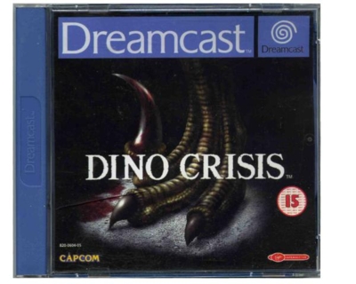 Dino Crisis m. kasse og manual (forseglet) (Dreamcast)