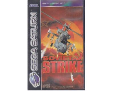 Soviet Strike m. kasse og manual (Saturn)
