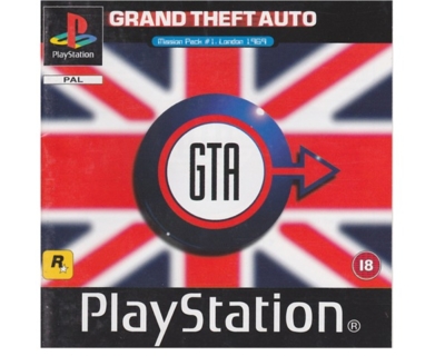 Grand Theft Auto : Mission Pack 1 London 1969 u. kasse (PS1)