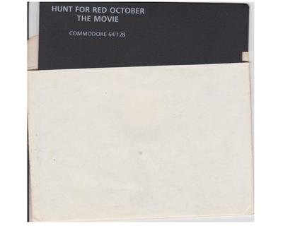 Hunt for Red October : The Movie (disk) kun disk (Commodore 64)