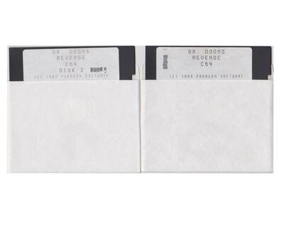 Dr. Dooms Revenge (disk) kun disk (Commodore 64)