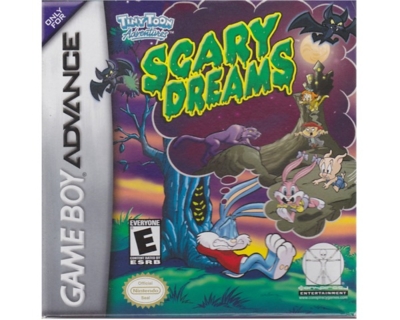 Tiny Toons : Scary Dreams m. kasse og manual (GBA)