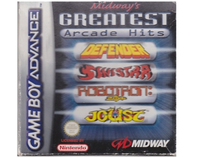 Midway's Greatest Hits m. kasse og manual (GBA)