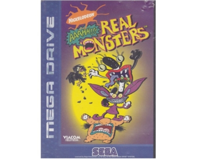 Real Monsters m. kasse og manual  (SMD)
