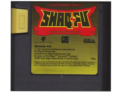 Shaq-Fu (SMD)