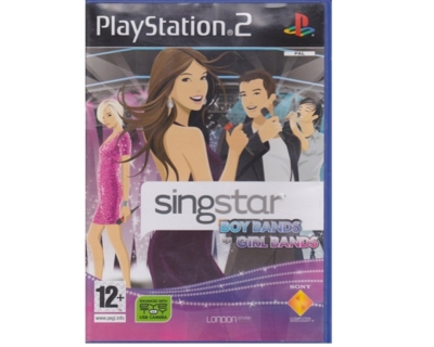 Singstar : Boy Bands vs Girl Bands u. manual (PS2)