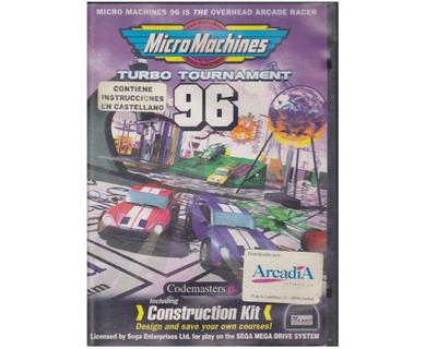 Micro Machines Turbo Tournament 96 m. kasse (4 spiller kassette) (SMD)