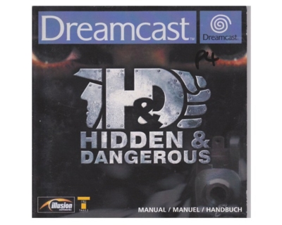 Hidden & Dangerous m. manual (Dreamcast)