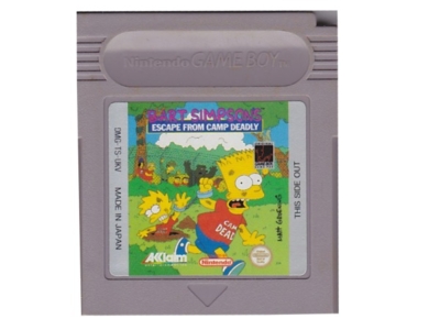 Simpsons, The : Bart Simpsons Escape from Camp Deadly (GameBoy)