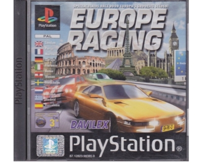 Europe Racing u. manual (PS1)