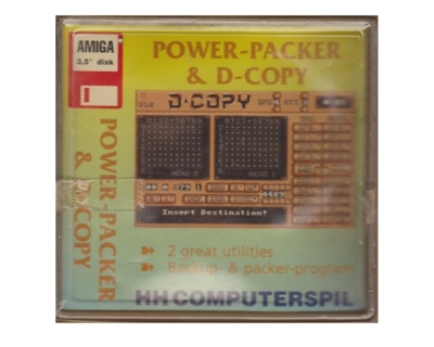 Power Packer & D-Copy m. kasse og manual (Amiga)