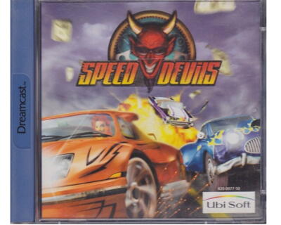 Speed Devils m. kasse og manual  (Dreamcast)