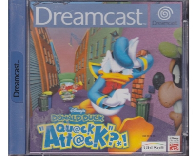 Donald Duck Quack Attack m. kasse og manual (Dreamcast)