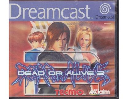 Dead or Alive 2 m. kasse og manual (Dreamcast)